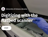 Digitizing with the flatbed scanner